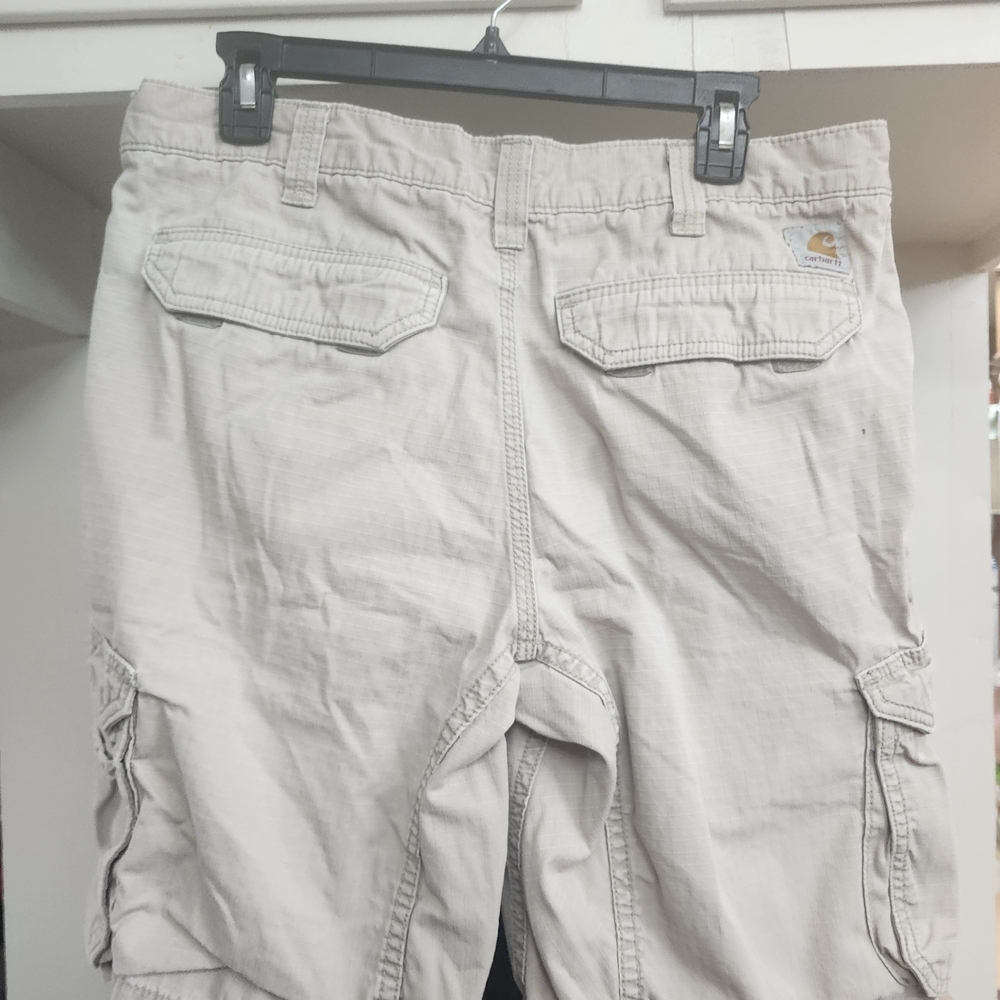Carhartt Beige Cargo Shorts